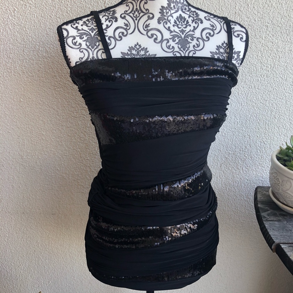 Forever 21 Black With Sequences Dress 🖤